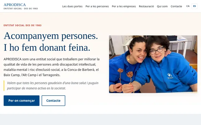 Portada de la propuesta para APRODISCA